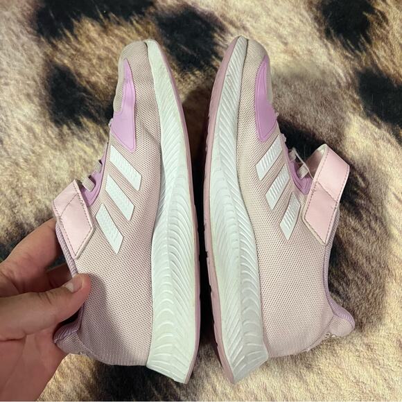 Adidas Kids Runfalcon 2.0 Trainers Running Shoes Easy Closure Size 3 - Picture 4 of 9